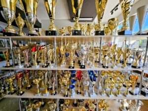Trofea sportowe AMS Puchary
